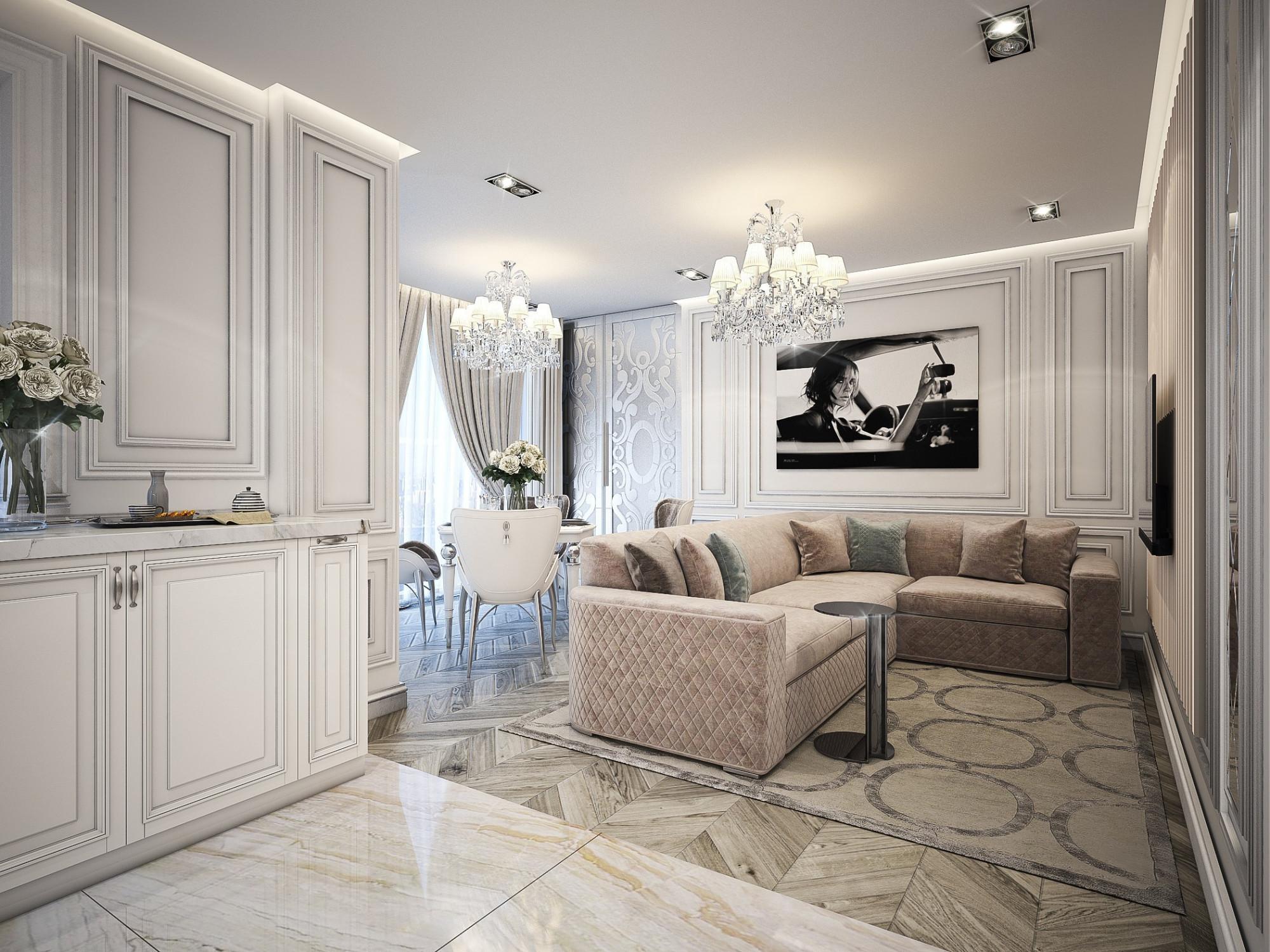 Apartment in Surgut Apartments Contemporary classics Eclecticism