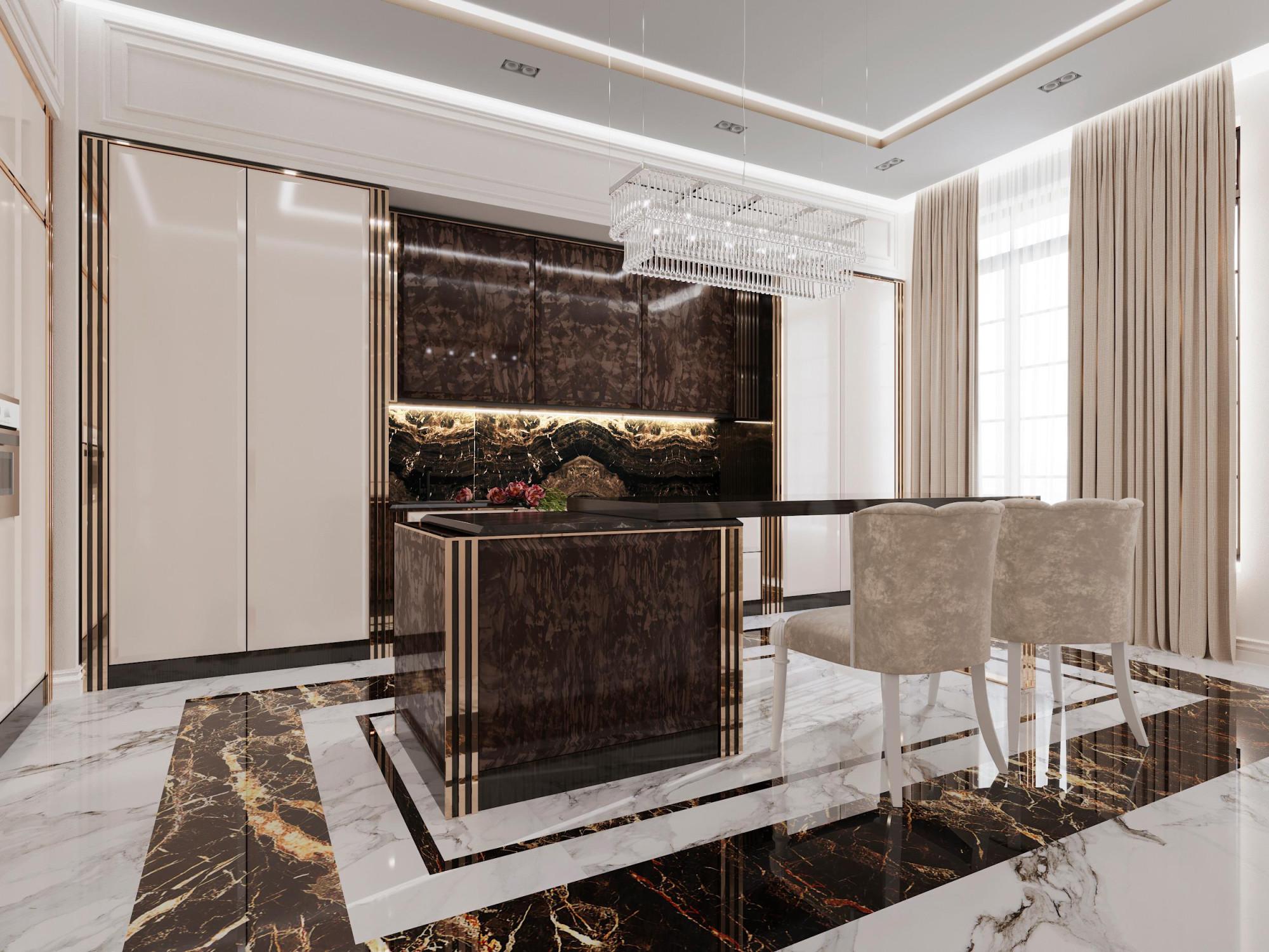 Кухня made in the style of Contemporary classics