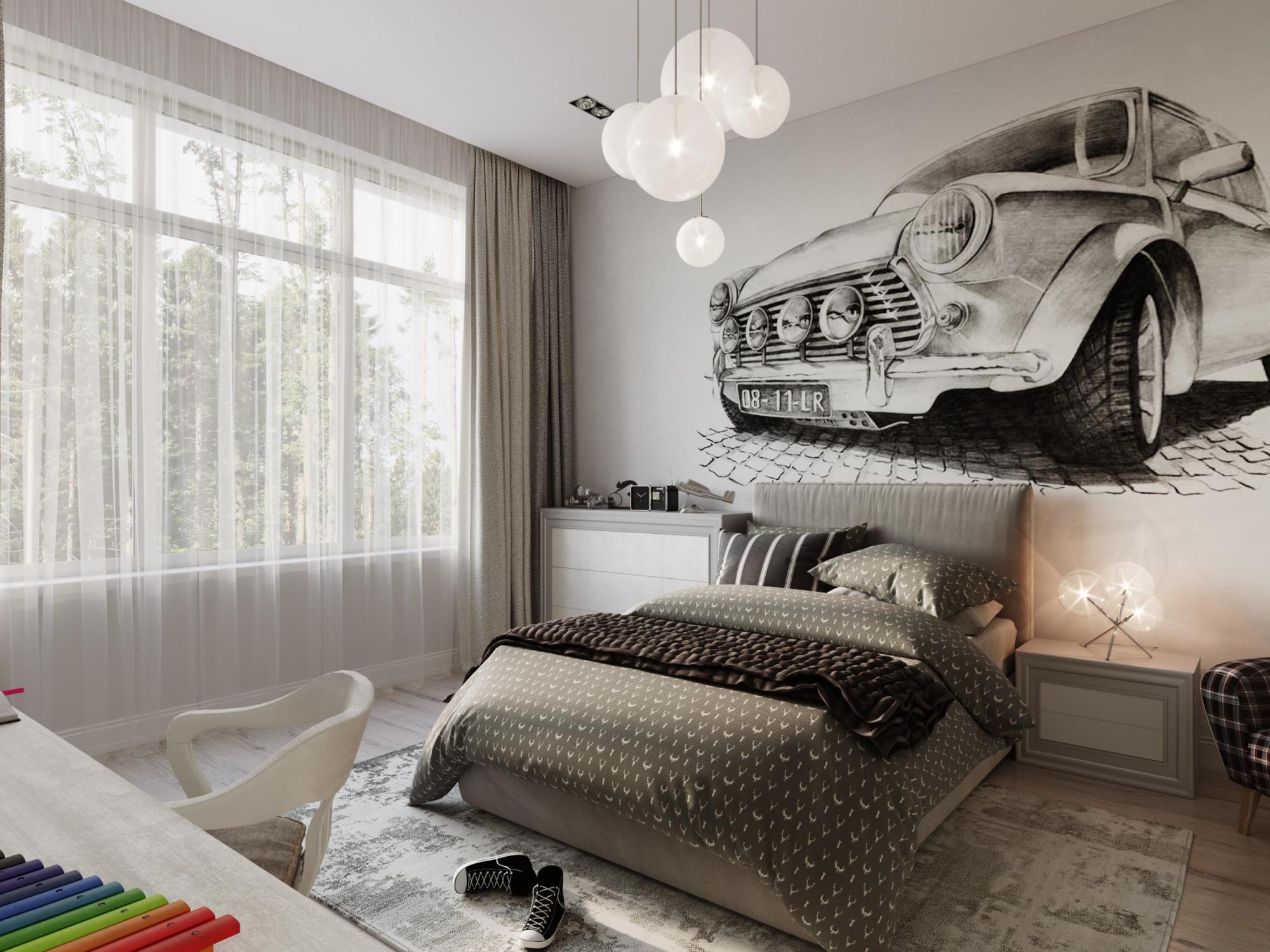 Nursery room №3 made in the style of Contemporary classics Minimalism