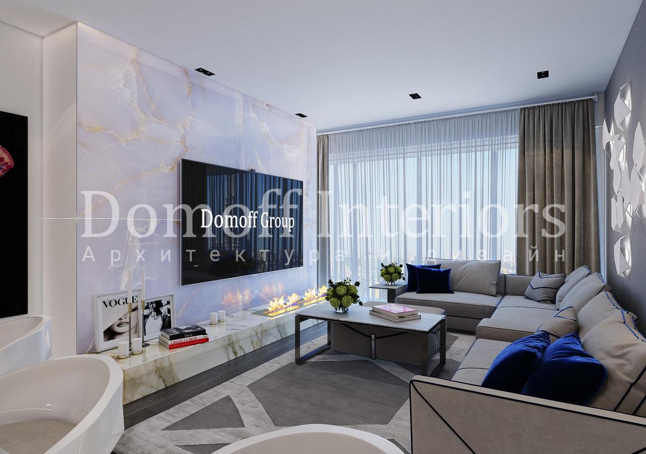 Moscow City Apartments Modern Contemporary photo  №2