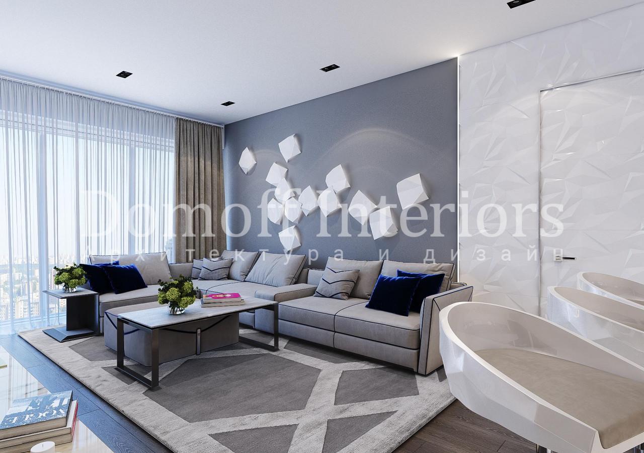 Moscow City Apartments Modern Contemporary photo  №3