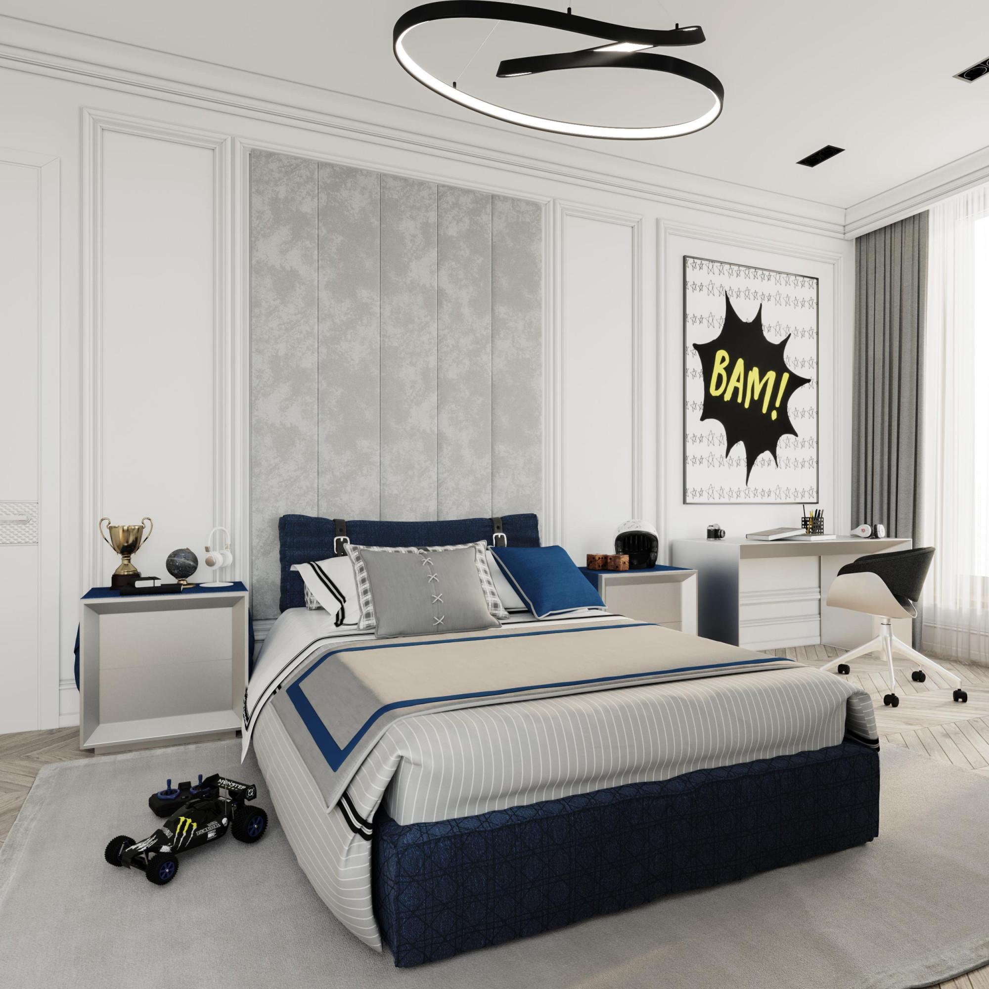 Nursery room №2 made in the style of Eclecticism Contemporary classics