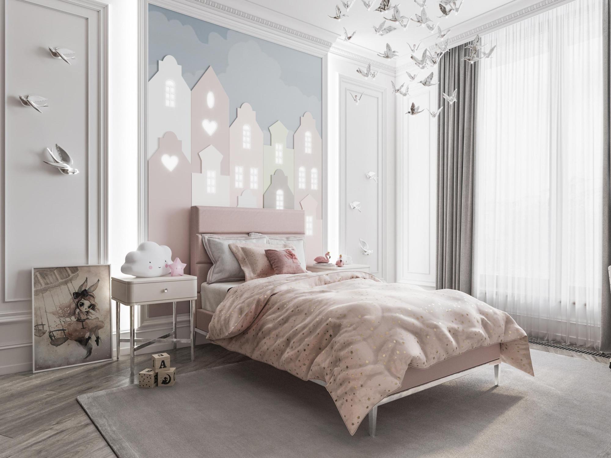 Nursery room №1 made in the style of Eclecticism Contemporary classics