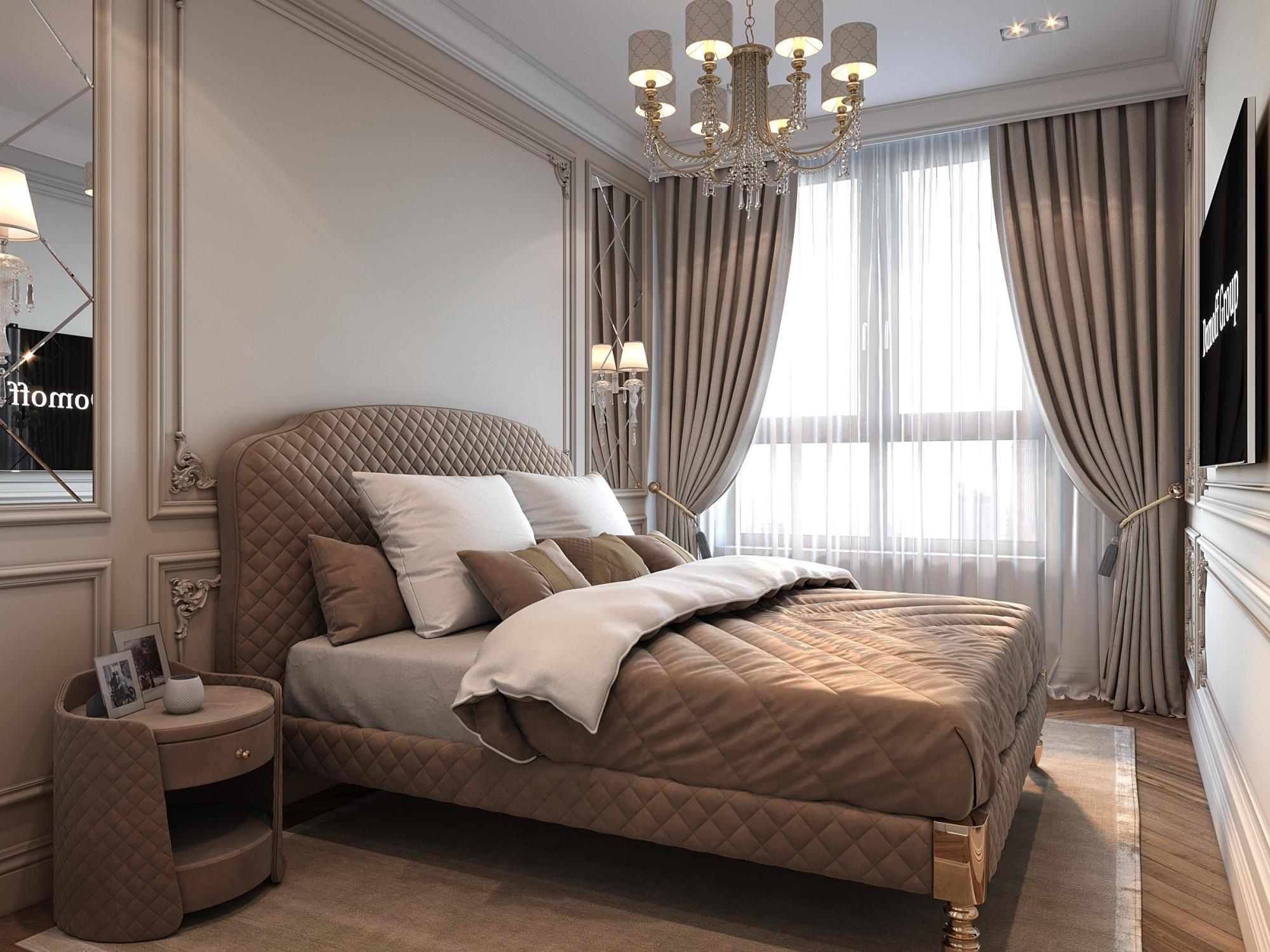 Guest bedroom made in the style of Classics Contemporary classics