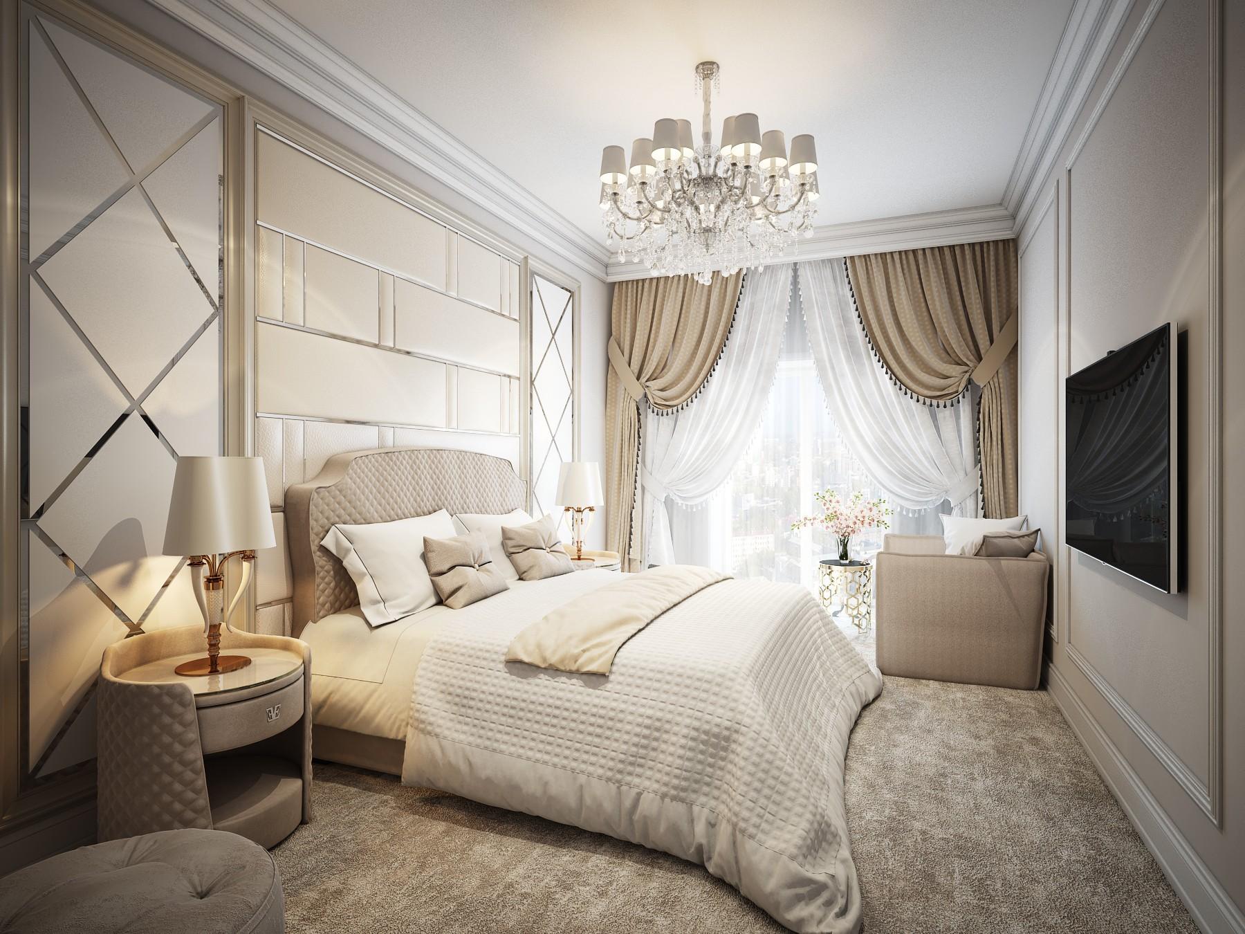 Спальня made in the style of Contemporary classics