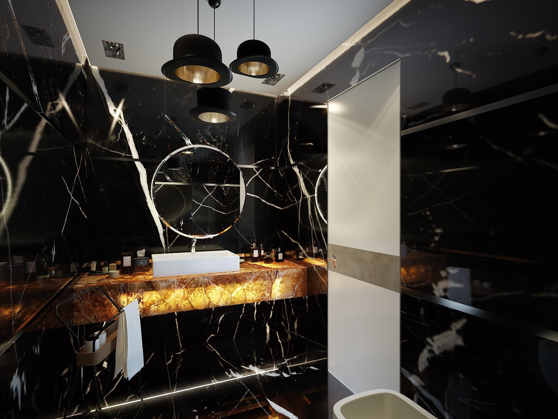 Санузел №3 made in the style of Contemporary Eclecticism