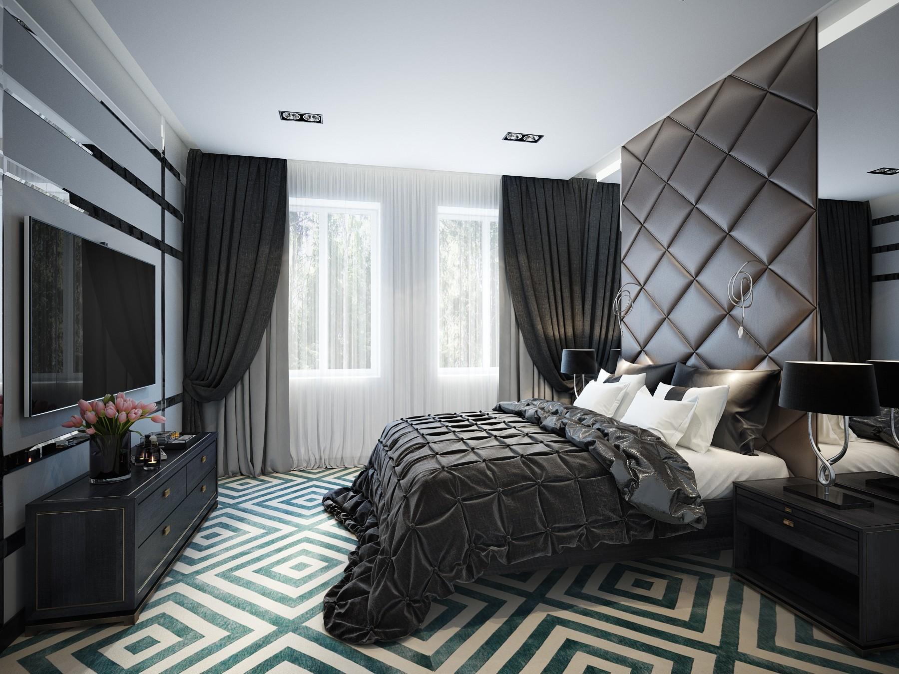 Гостевая спальня №1 made in the style of Eclecticism Contemporary classics
