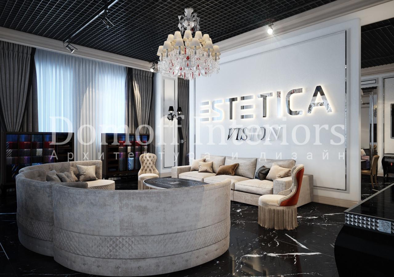 Estetika furniture showroom Commercial property Art deco Contemporary classics Eclecticism photo  №2