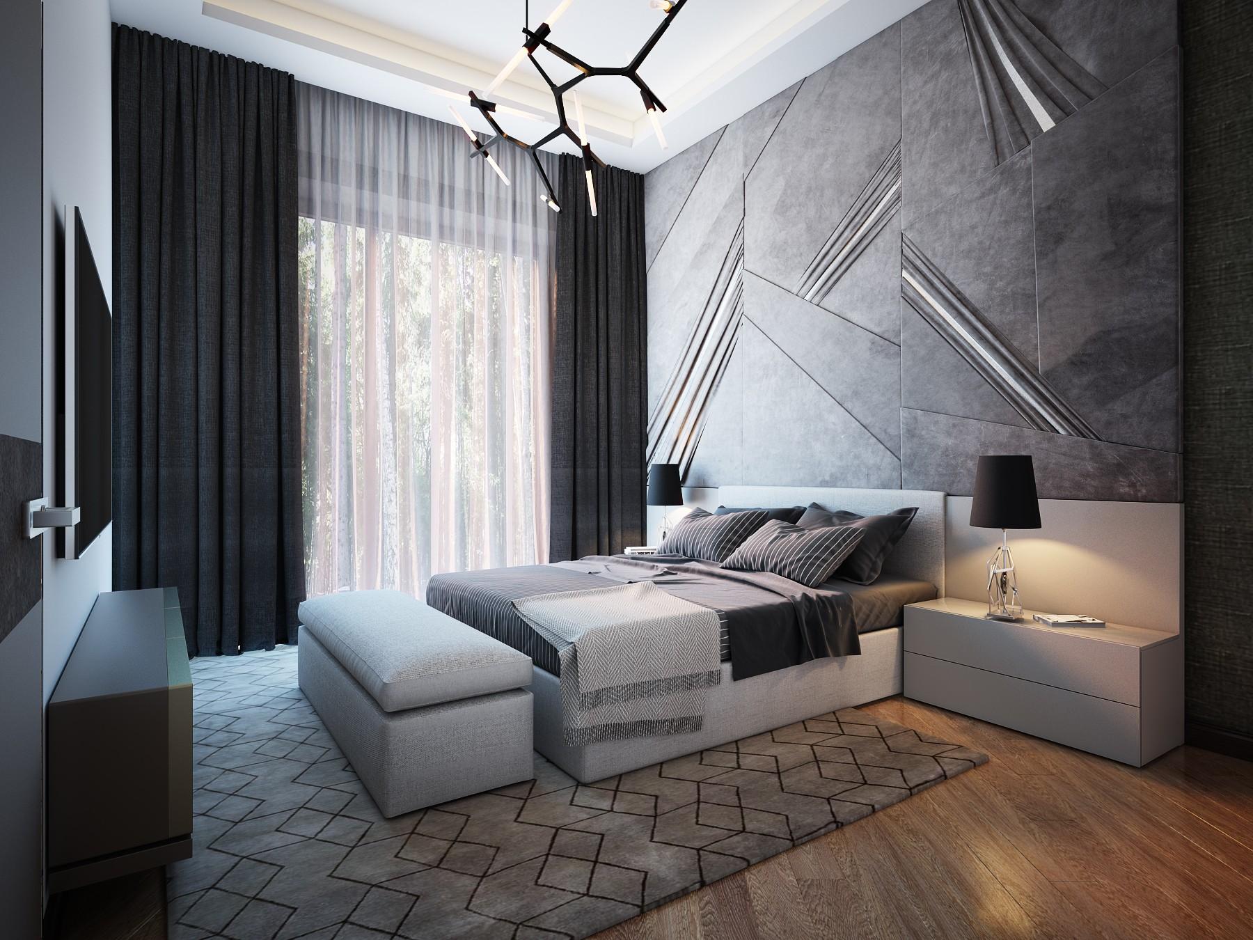 Гостевая спальня made in the style of Contemporary Eclecticism