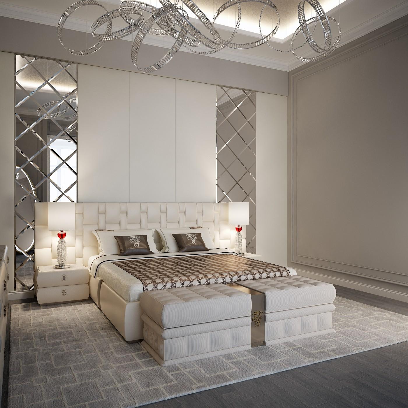 Спальня made in the style of Eclecticism