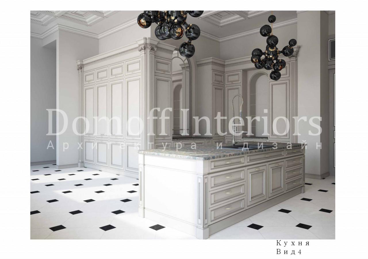 Zhukovka Houses Art deco Chateau Contemporary classics Contemporary Eclecticism Eco style Minimalism Contemporary photo  №119