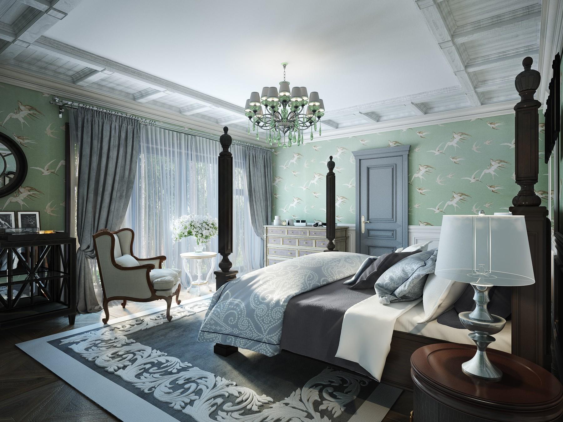 Хозяйская спальня made in the style of Chateau
