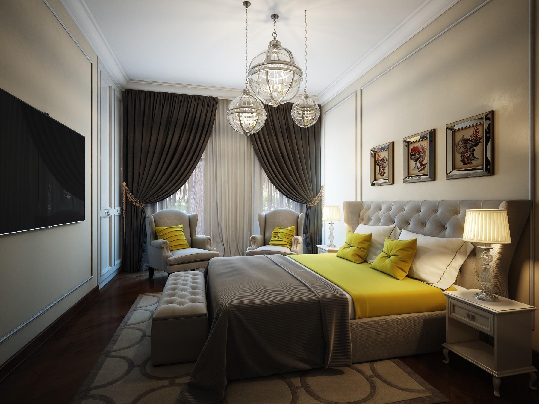 Гостевая спальня №2 made in the style of Eclecticism Chateau