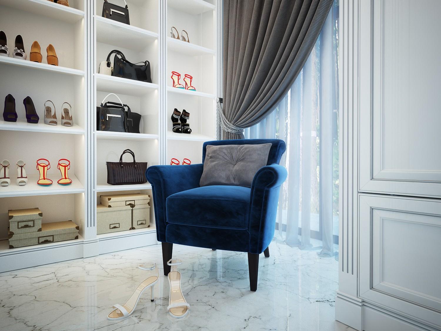 Гардеробная made in the style of Contemporary classics