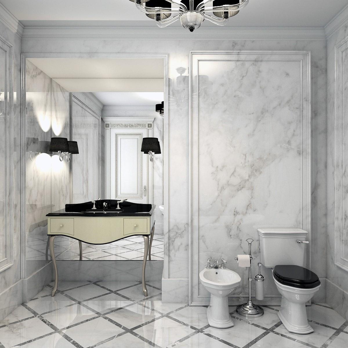 Санузел хозяйский made in the style of Contemporary classics
