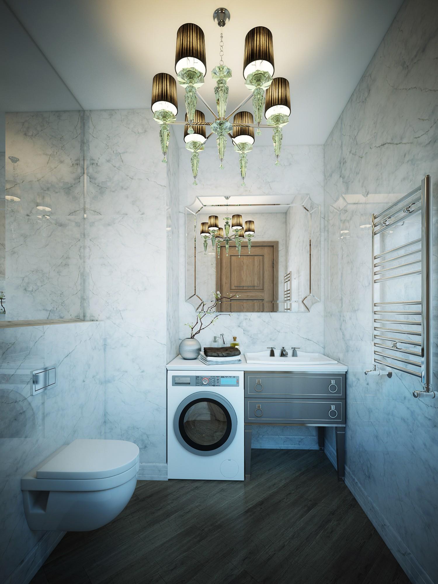 Санузел хозяйский made in the style of Contemporary classics