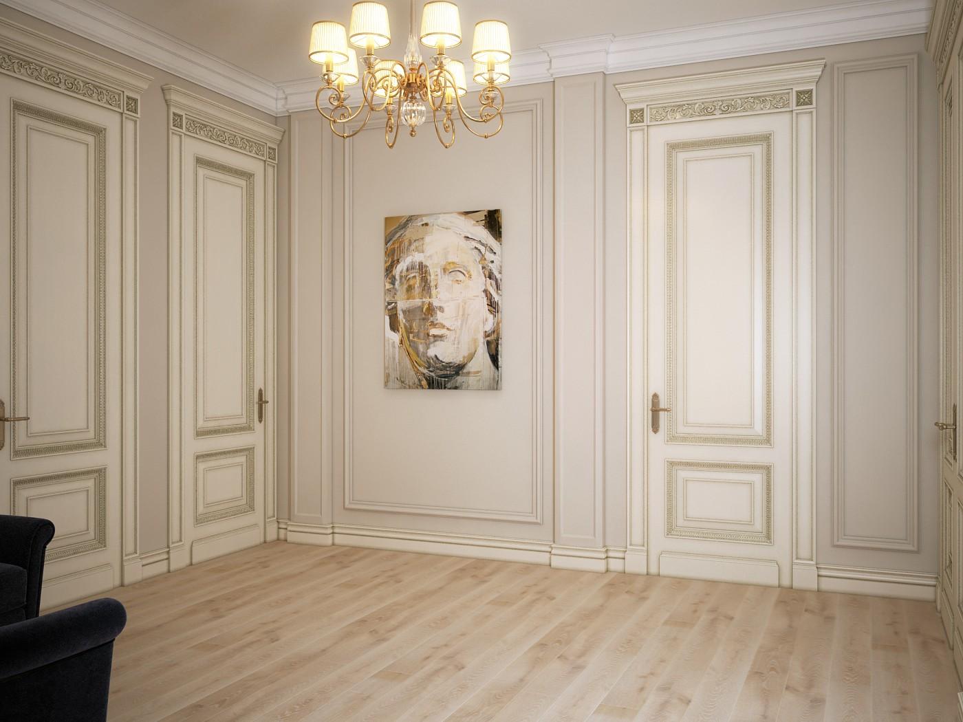 Холл made in the style of Contemporary classics