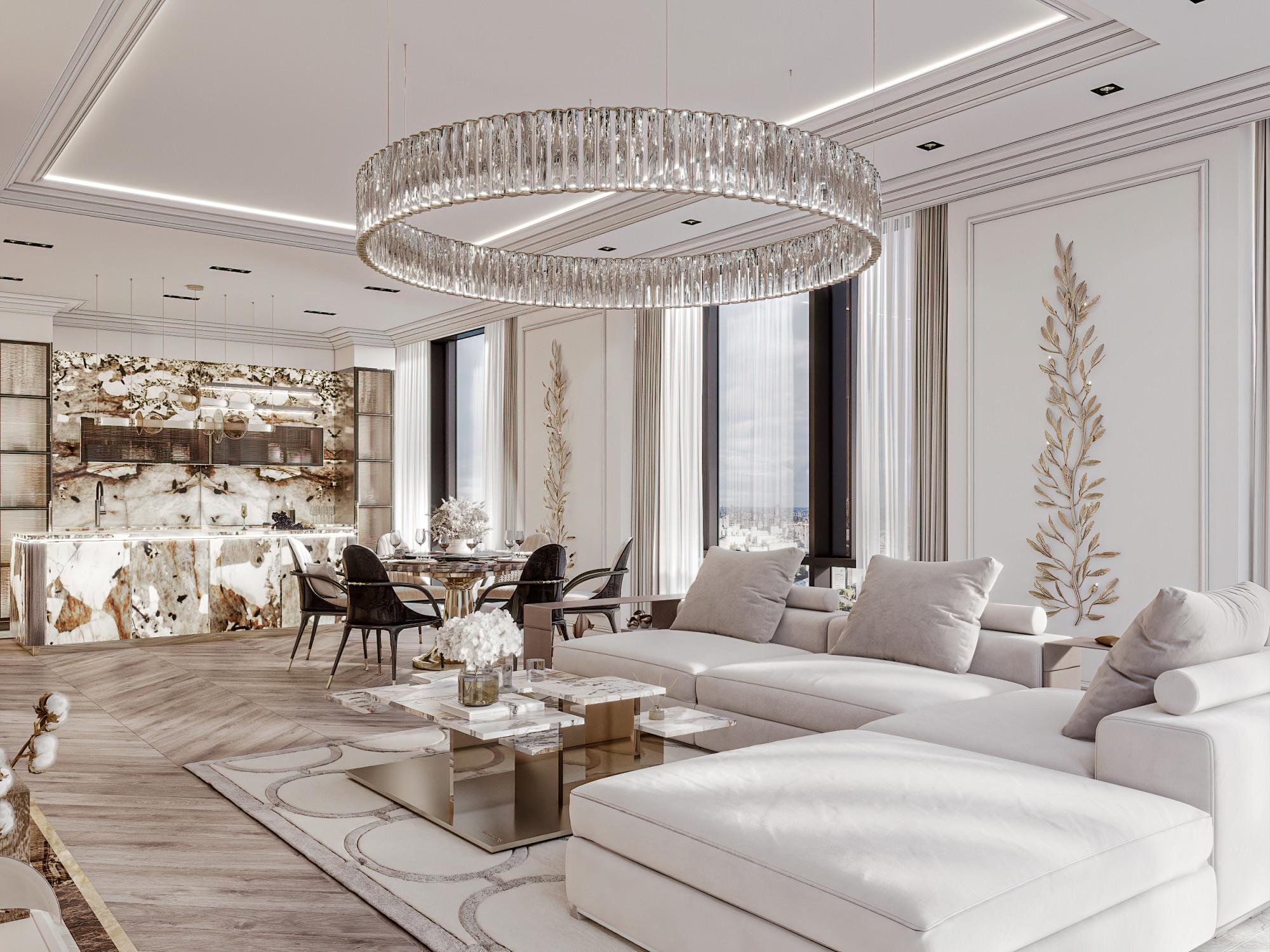 Apartment on Mosfilmovskaya st. Apartments Contemporary classics Apartment on Mosfilmovskaya st. Apartments Contemporary classics