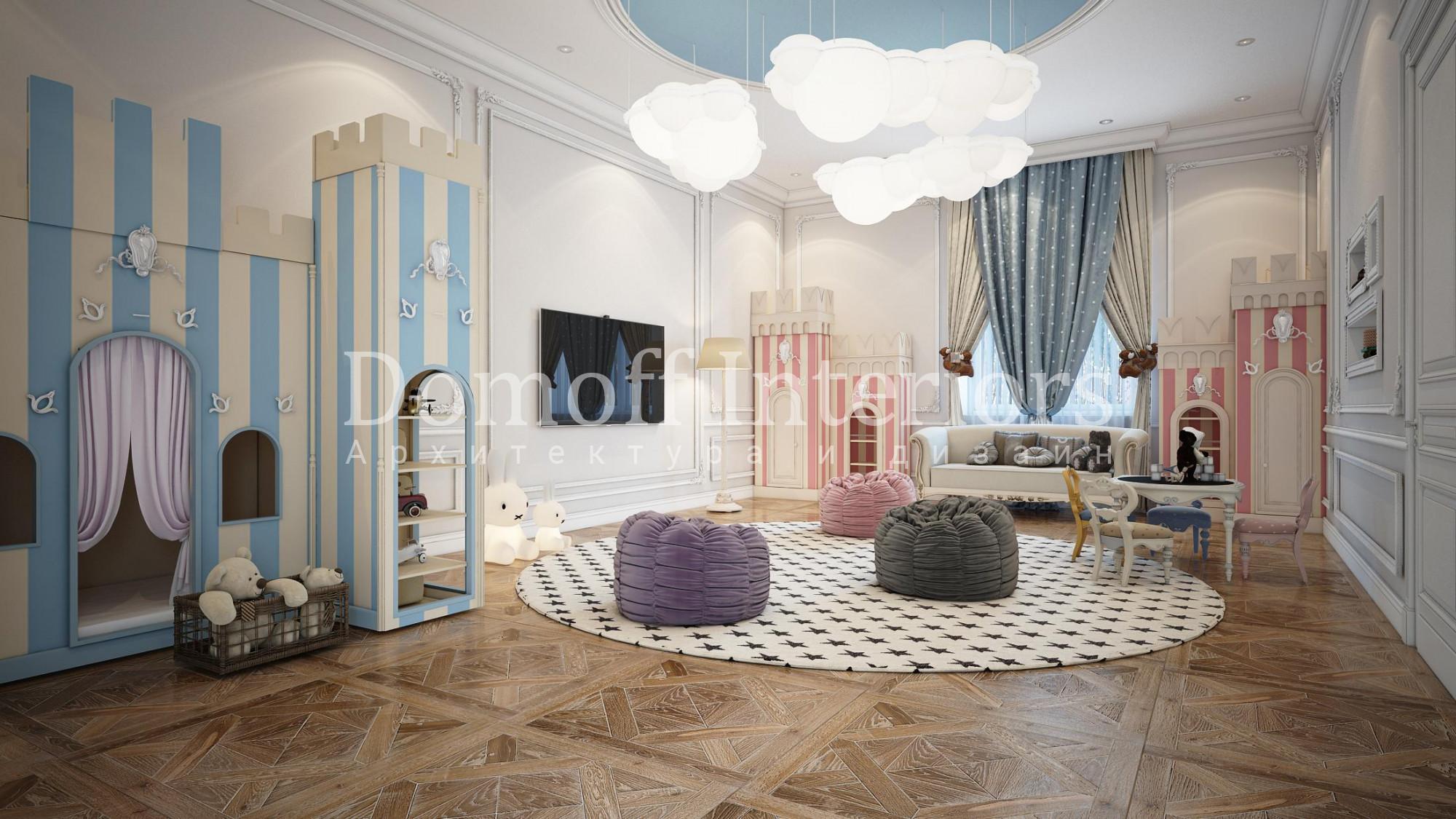 Playroom made in the style of Eclecticism Contemporary classics